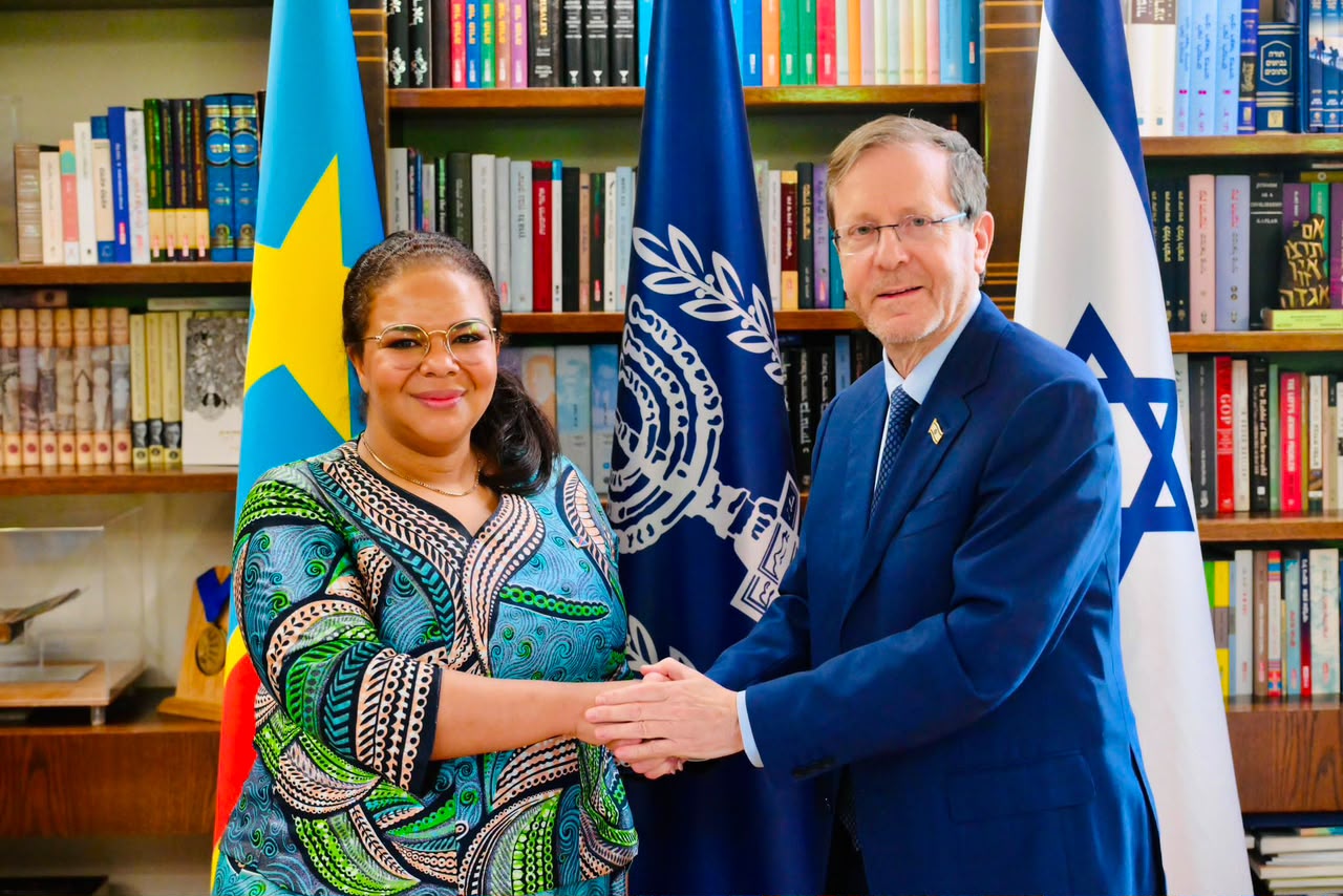 RDC–Israël : Thérèse Kayikwamba et Isaac Herzog échangent sur la coopération bilatérale et la sécurité régionale